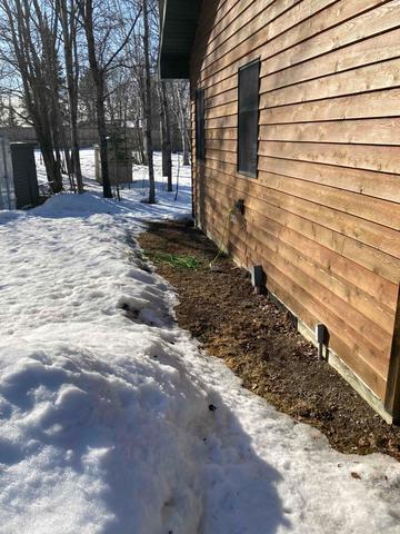 Foundation wall bowing in Tower, MN