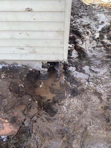 Helical Piers Driven into the Ground