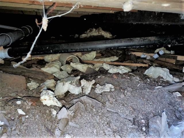 Vented crawl spaces are inefficient
