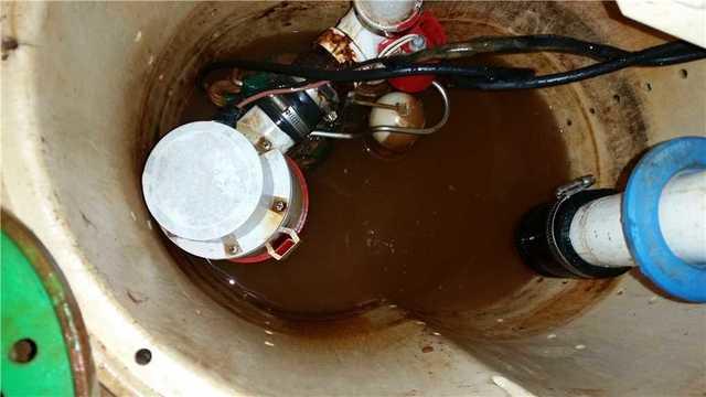 Sump Pump Cleaning