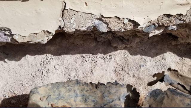 Stem Wall Crumbling