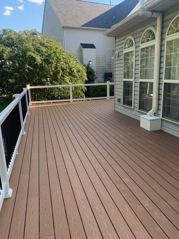 Large Deck with Composite Material