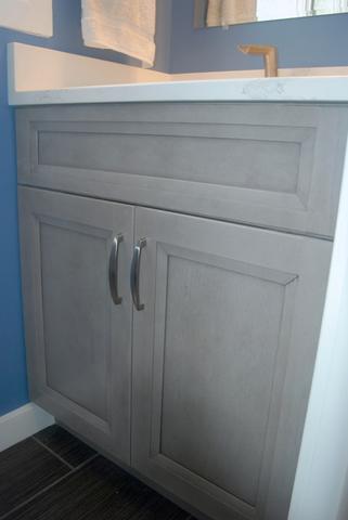 Grey Bathroom Cabinetry