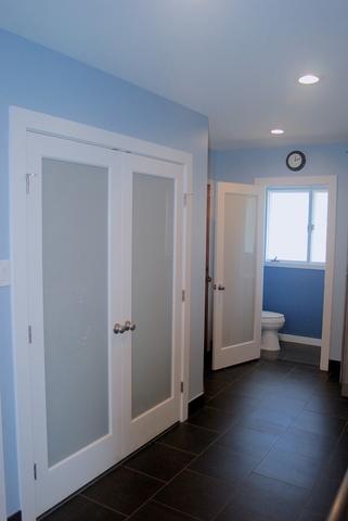 Added Storage Closet in Mudroom