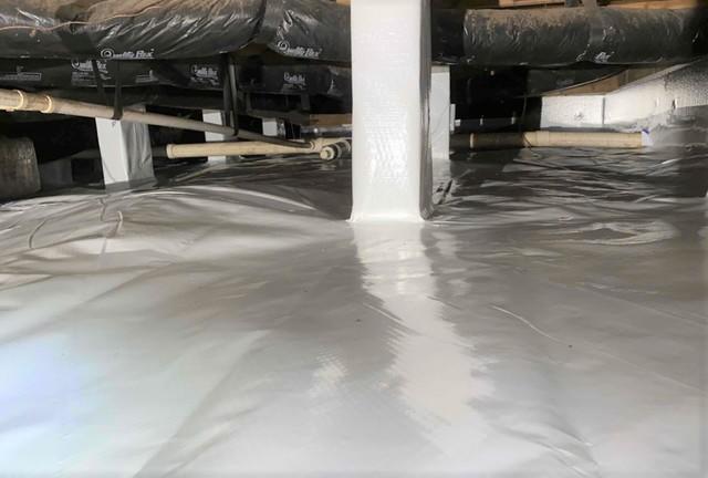 Sealed Crawl Space with CleanSpace and SivlerGlo