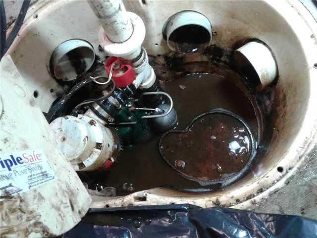 Sump Pump Cleaning