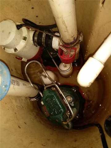 Sump Pump Cleaning