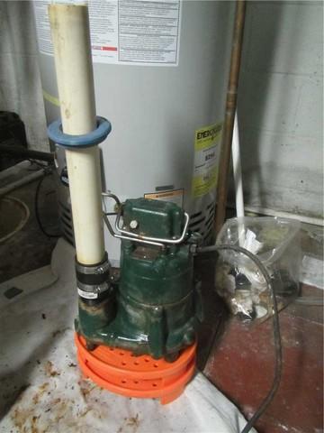 Cast Iron Pump Cleaned