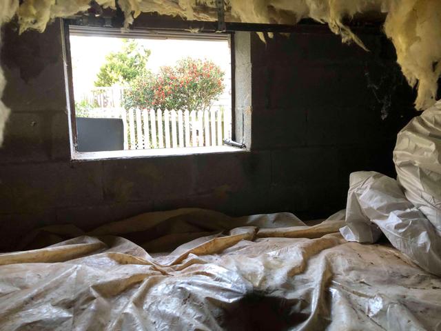 Unsealed Vapor Barrier