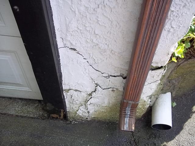 A settling foundation will mean a great deal of damage to your home -- including cracked foundation walls, cracked drywall, doors and windows out of square, and tilting chimneys. As foundation damage goes unaddressed, it will become more difficult to repair.