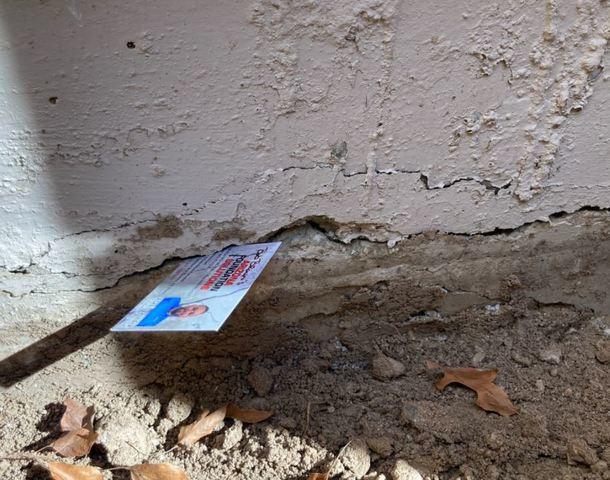 Horizontal Stem Wall Crack