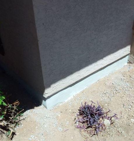Concrete Stem Wall Repair - After