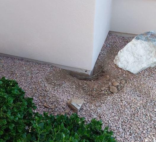 Before the Stem Wall Repair
