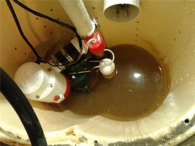 Sump Pump Cleaning