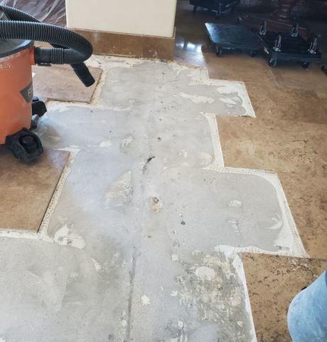 Another After Photo of Concrete Crack Stitching