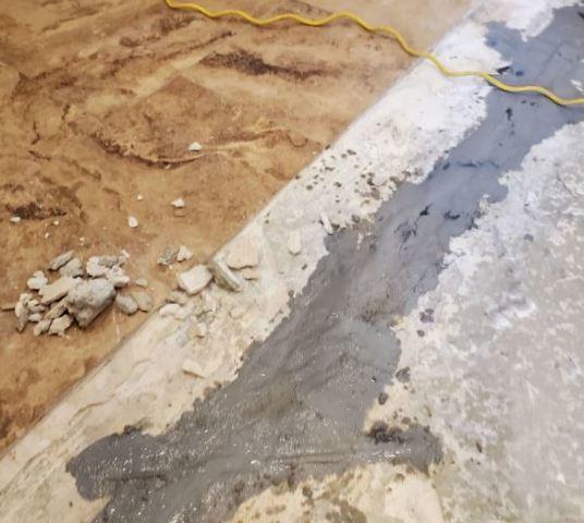 Mid Concrete Crack Stitching Project