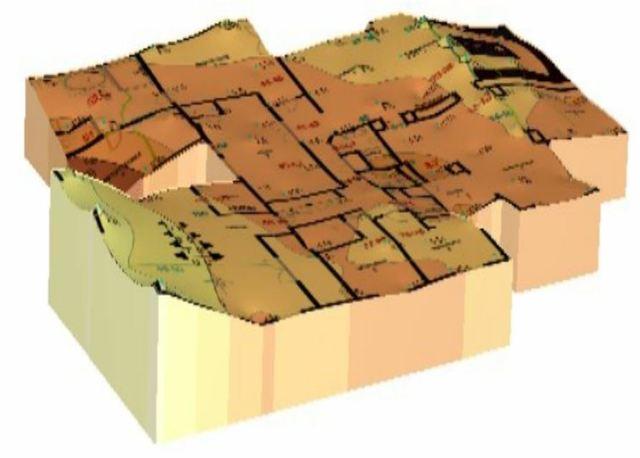 3D Topographical Map