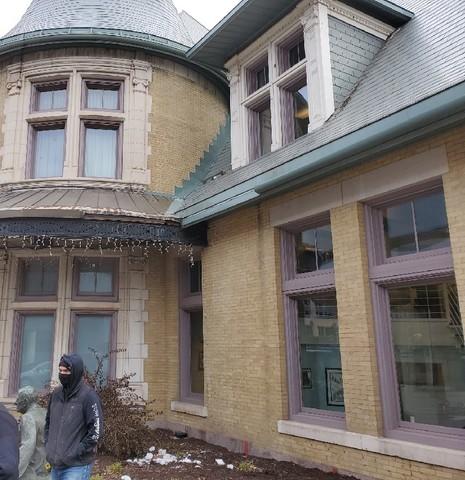 Outside of the Historic Depot Building