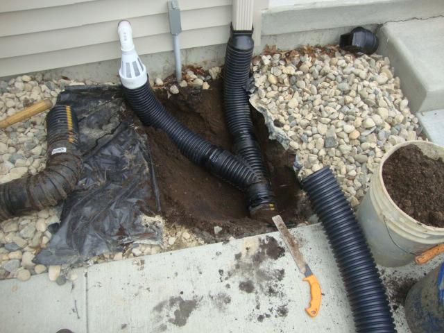 UnderGround Downspout