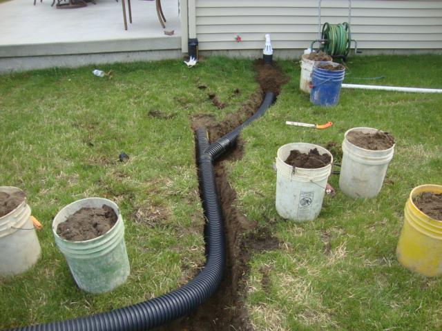 UnderGround Downspout