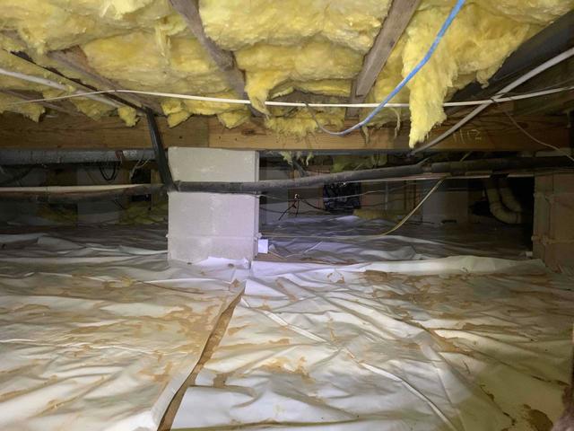 Unsealed Vapor Barrier