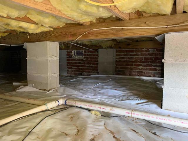 Sagging Fiberglass Batts