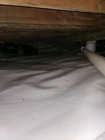 After Crawl Space Remediation