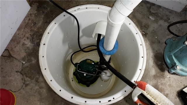 Sump Pump Cleaned