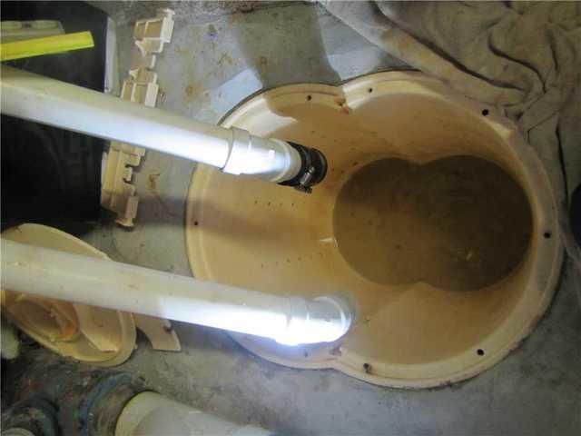 Sump Pump Before Maintenance