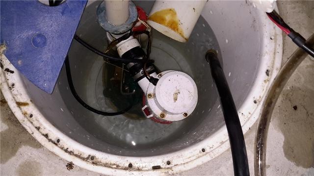 Sump Pump Cleaned