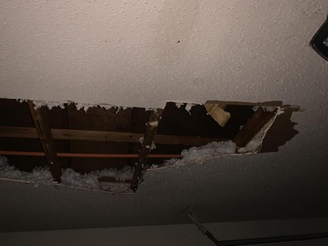 Before Water Damage Cleanup