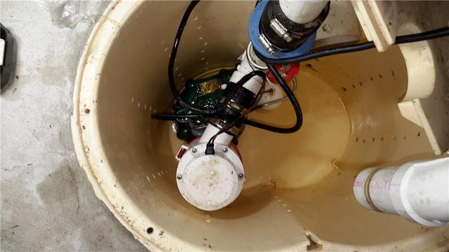 Sump Pump Cleaned
