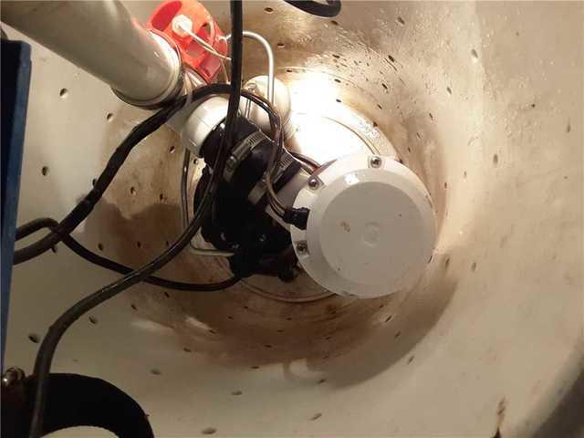 Sump Pump Cleaned
