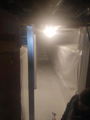 Crawl Space after 3