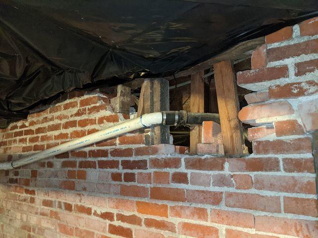 Falling Load Bearing Wall