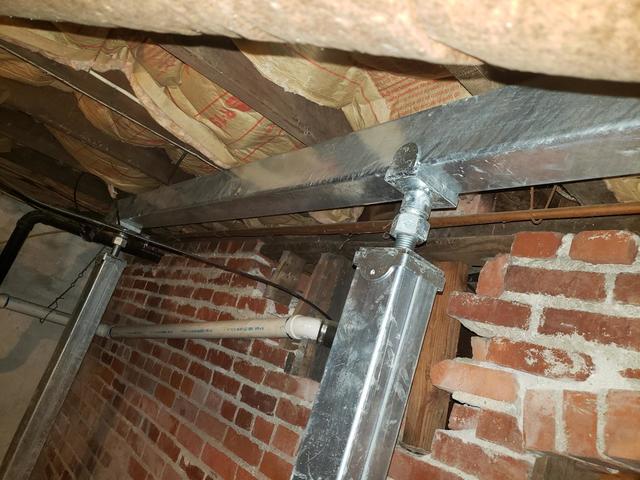 New support keeps floor level