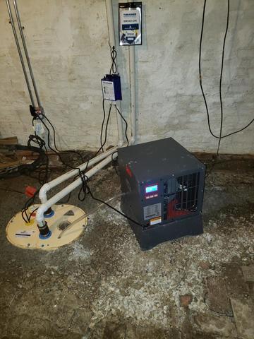 New Sump Pump installed