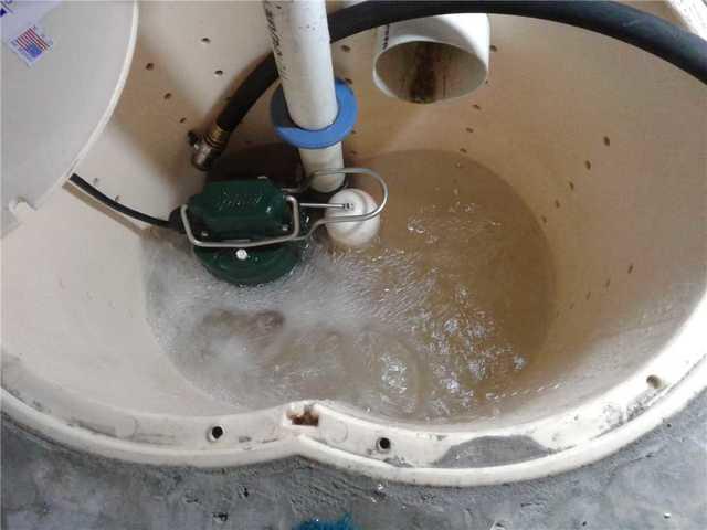 Sump Pump Cleaning