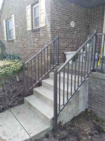 36'' Bronze Tuscany Aluminum Railing Installation