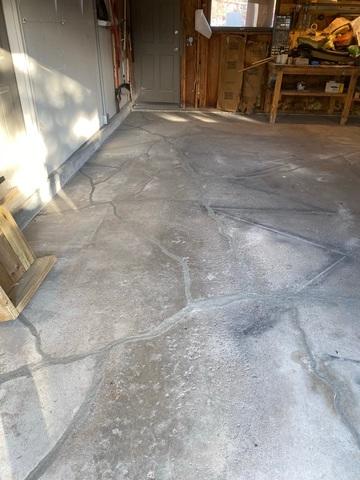 Level Concrete In Superior, Wisconsin Garage