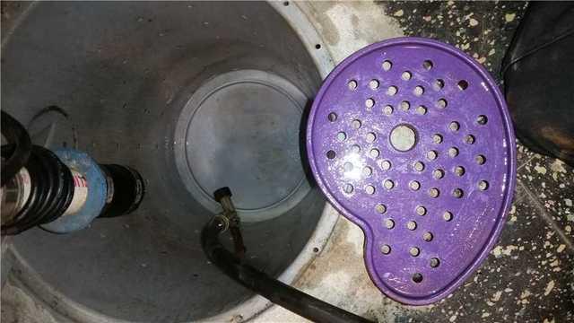 Sump Pump Cleaned