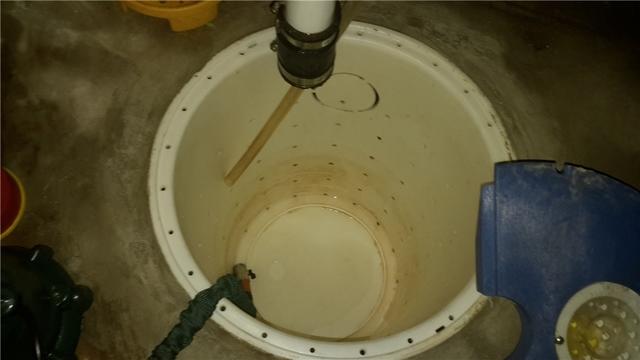 Sump Pump Cleaned