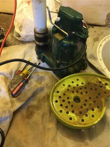 Cast Iron Pump and Pump Stand