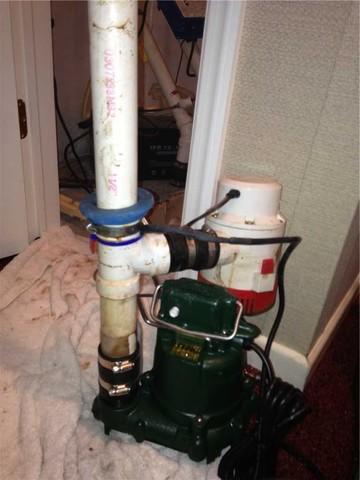 Cast Iron Pump Cleaning