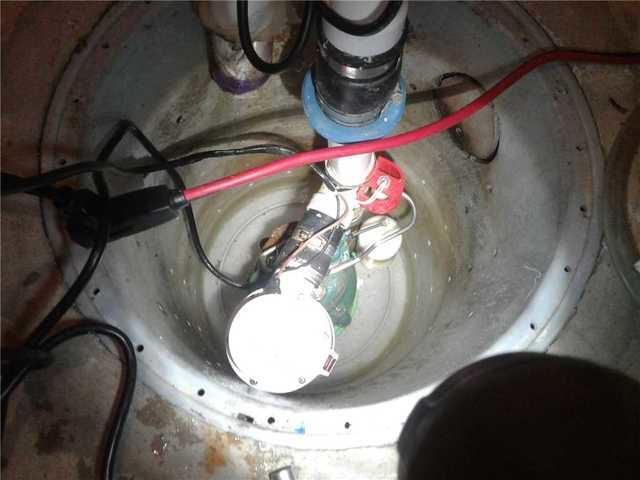 Sump Pump Cleaned