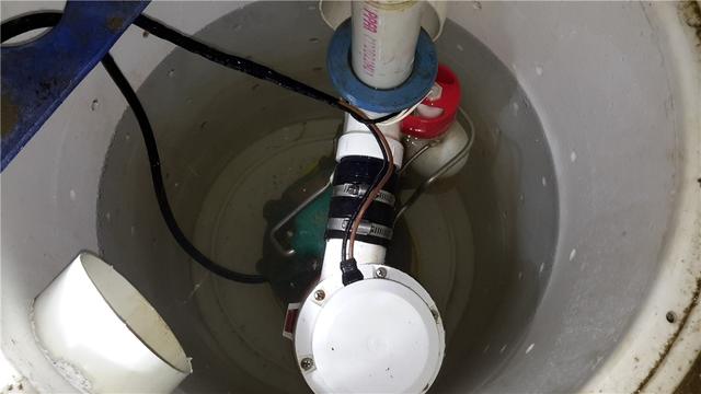 Sump Pump Cleaned