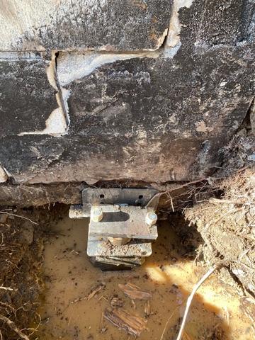 Helical Piers Work Together To Stabilize