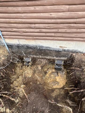 Changing Soil Pressure Causes Homes To Sink. Helical Piers Permanently Stabilize