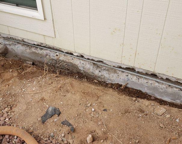 Mid Concrete Stem Wall Repair