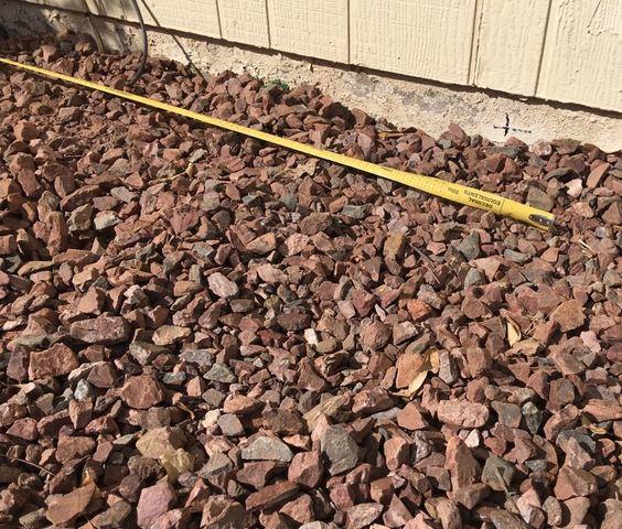 Flaking Paint on a Concrete Stem Wall